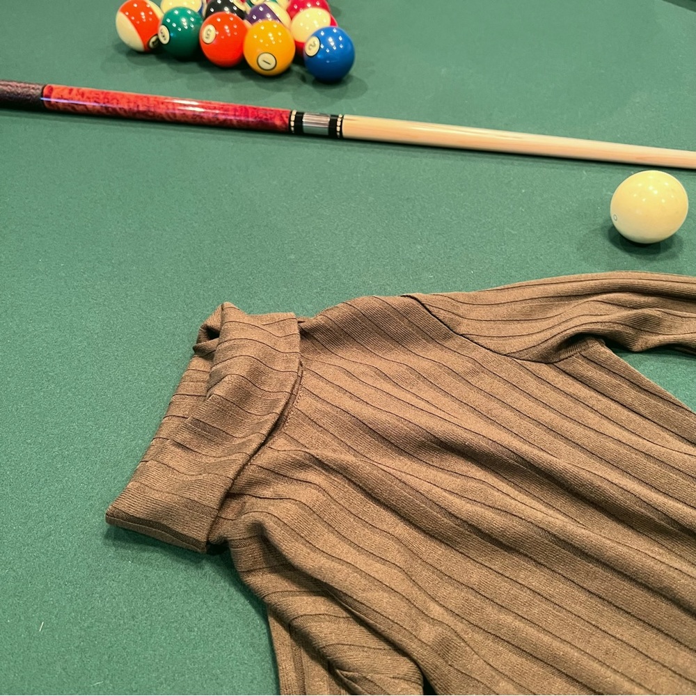Olive Green Ribbed Bodycon Dress - Picture 2 of 3